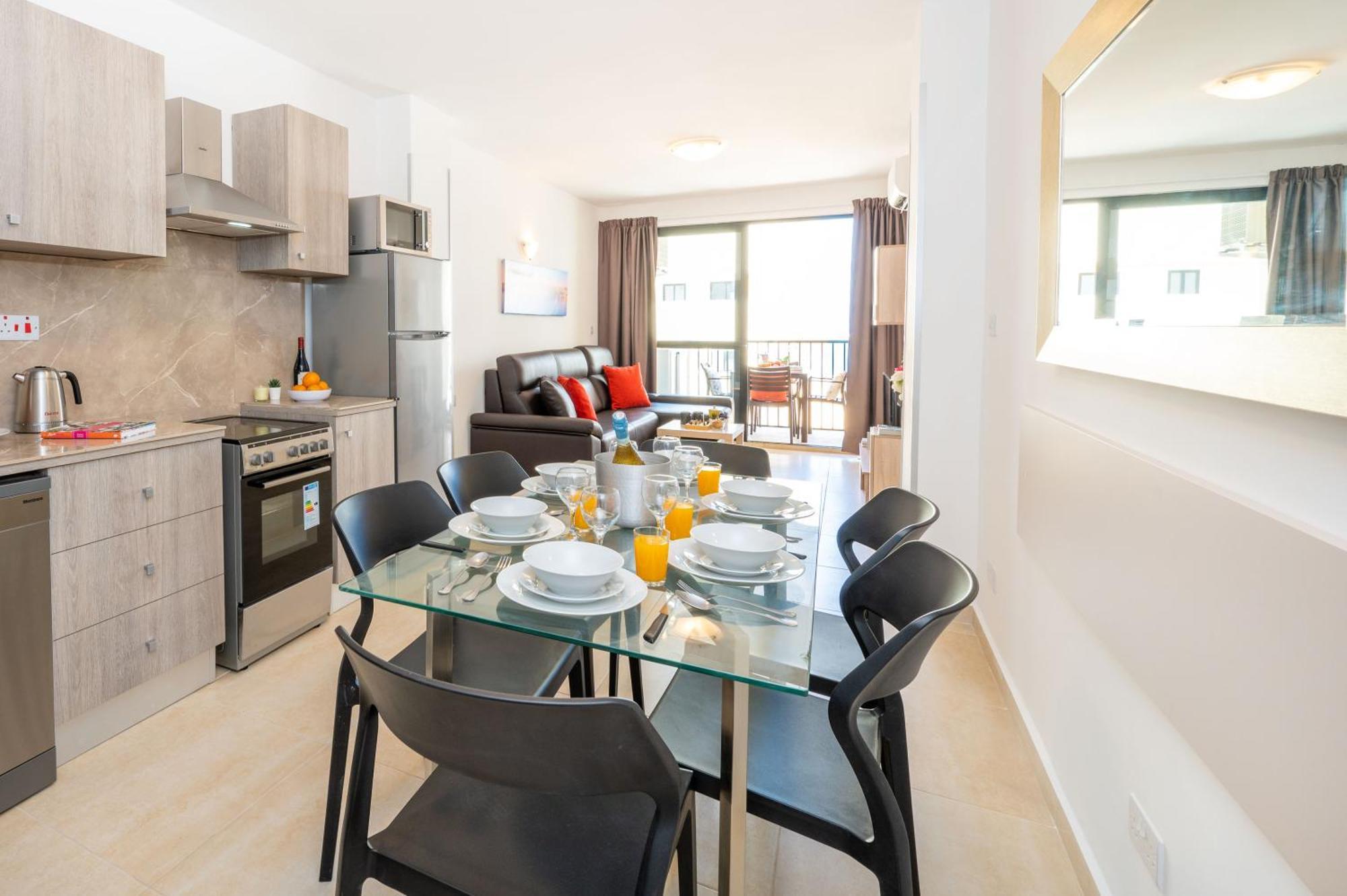 Sea Bliss Apartments With Terrace Just Off Seafront In St Paul'S Bay - By Getawaysmalta St. Paul's Bay Ngoại thất bức ảnh
